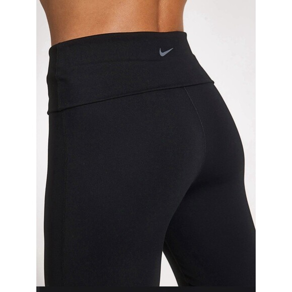 NWT Nike One Women’s Dri-Fit High Waisted Fold Over Pants Size Small - Picture 6 of 12